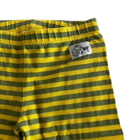 Unicorn Farm Striped Leggings Size 2 Years - Picture 2 of 6